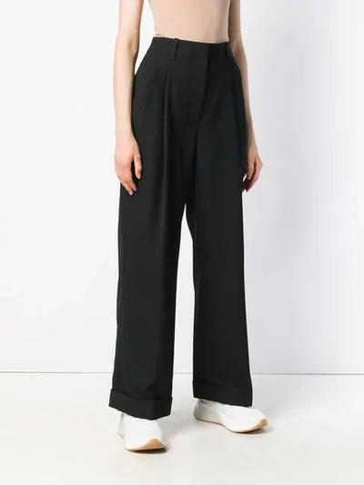 Shop 3.1 Phillip Lim / フィリップ リム Wide Leg Trousers In Black