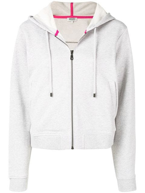 kenzo tiger zipped hoodie