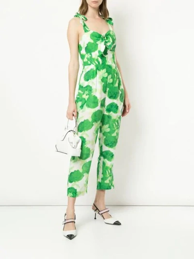 Shop Alice Mccall Betty Baby Jumpsuit In Green