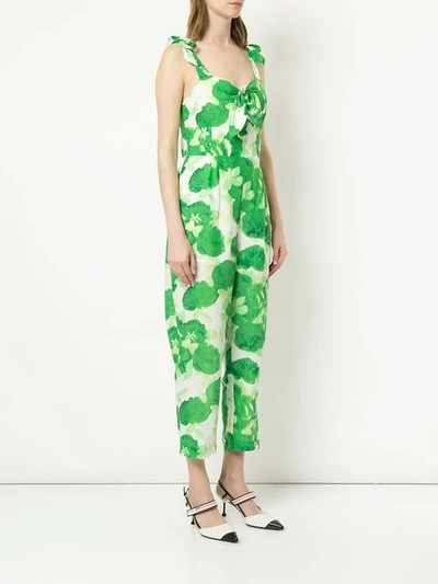 Shop Alice Mccall Betty Baby Jumpsuit In Green