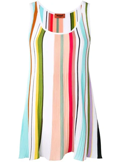 Shop Missoni Striped Tank In White