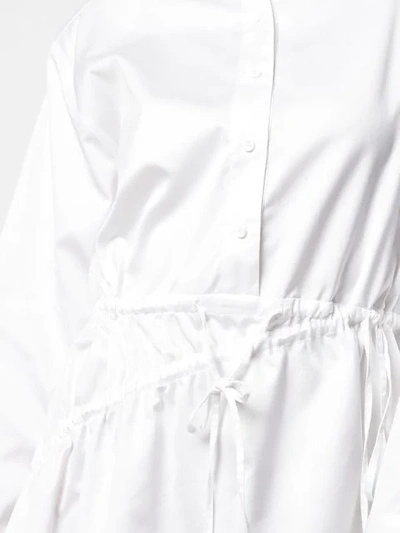 Shop Almaz Short Shirt Dress In White