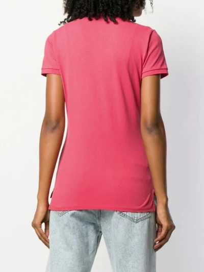 Shop Polo Ralph Lauren Classic Polo Shirt In Pink