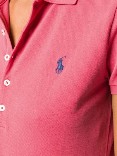 Shop Polo Ralph Lauren Classic Polo Shirt In Pink