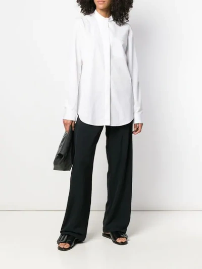Shop Jil Sander Tuesday Chest Pocket Shirt In White
