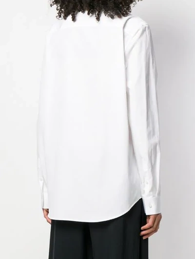 Shop Jil Sander Tuesday Chest Pocket Shirt In White