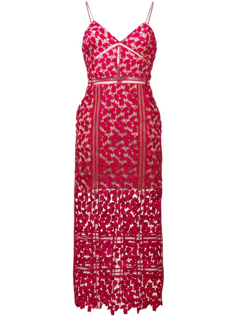 dark red arabella dress