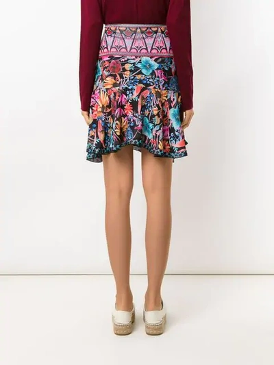 Shop Cecilia Prado Glenda Short Skirt In Multicolour