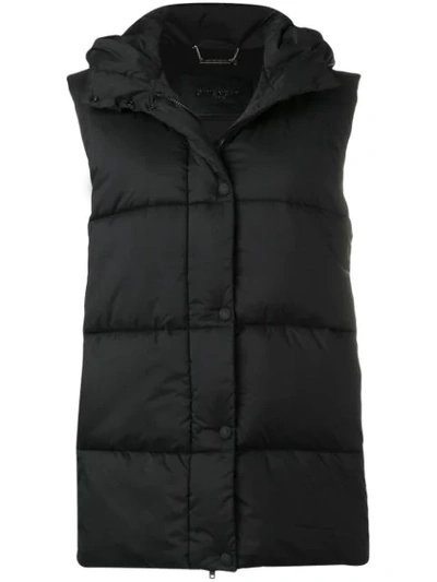 Shop Givenchy Padded Waistcoat In Black