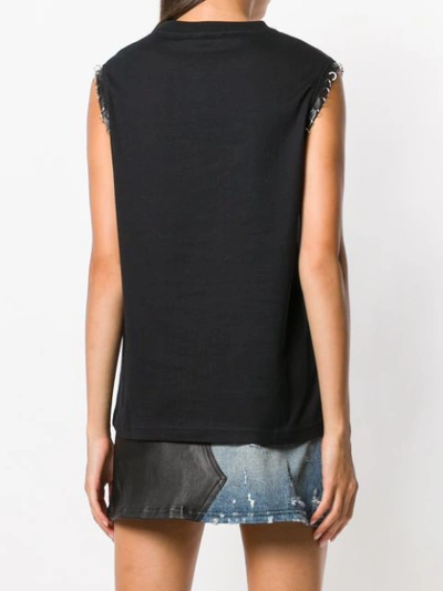 Shop Alyx Eyelet Trim Tank Top In Black