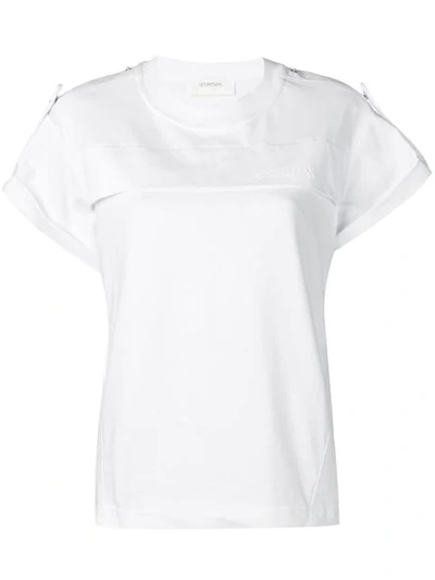 Shop Sportmax Corvino Banded T In White