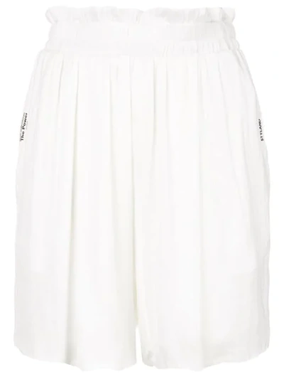 Shop Styland High Waisted Shorts In White