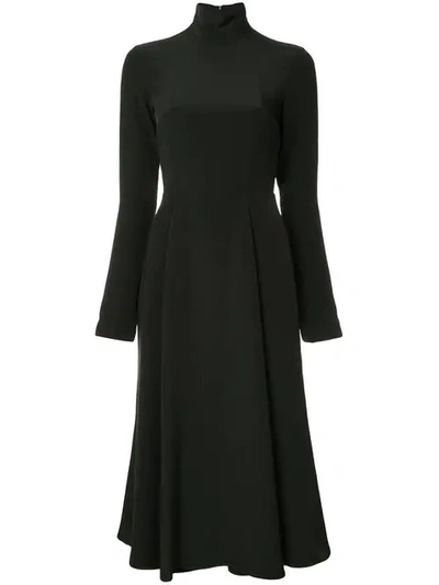 Shop Macgraw Omega Dress In Black