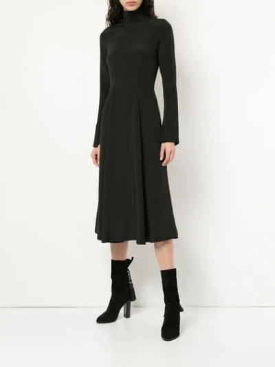 Shop Macgraw Omega Dress In Black