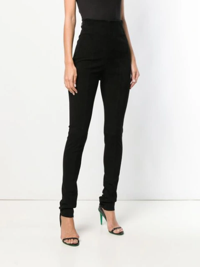 Shop Philipp Plein Skinny Trousers - Black
