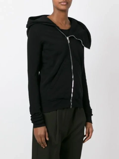 Shop Rick Owens Drkshdw Pointed Hood Jacket In Black