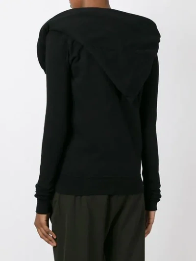 Shop Rick Owens Drkshdw Pointed Hood Jacket In Black