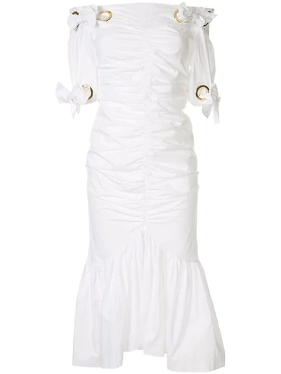 Shop Alice Mccall Everything Midi Dress In White