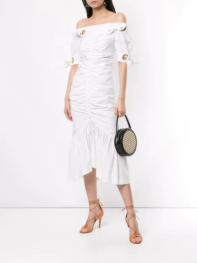 Shop Alice Mccall Everything Midi Dress In White
