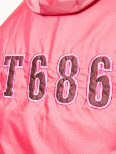 Shop Khrisjoy Khris Puffer Jacket In Pink
