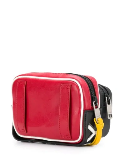 Shop Givenchy Mc3 Reverse Belt Bag In Red