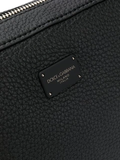 Shop Dolce & Gabbana Logo Plaque Clutch . In 80999 Black