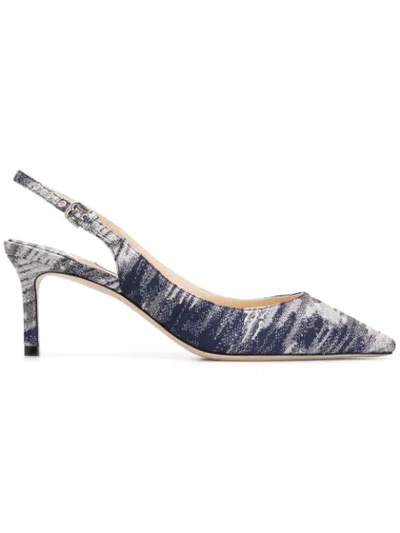 Shop Jimmy Choo Erin 60 Pumps In Blue