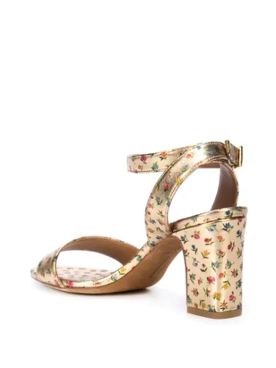 Shop Tabitha Simmons Leticia Sandals In Gold