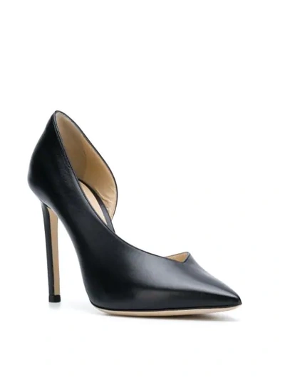 Shop Jimmy Choo Sophia 100 Pumps In Black