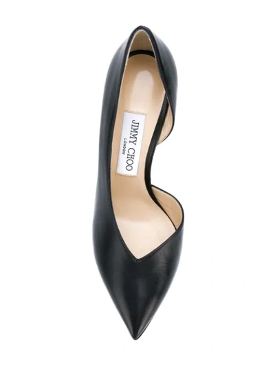 Shop Jimmy Choo Sophia 100 Pumps In Black