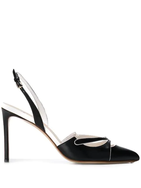 francesco russo slingback pumps