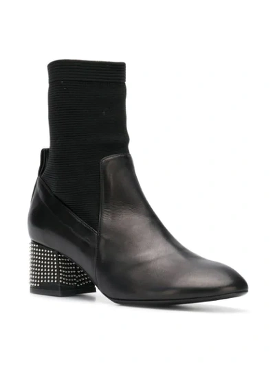 Shop Marc Ellis Sock Ankle Boots - Black