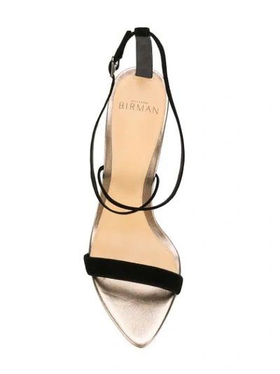Shop Alexandre Birman Smart Cocktail 100 Sandals In Black