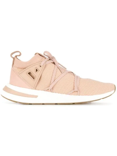 Adidas Originals Women's Arkyn Knit Lace Up Trainers In Pink | ModeSens