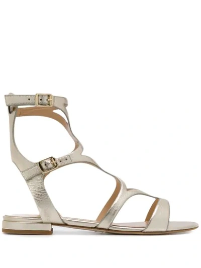 Shop The Seller Strappy Sandals In Neutrals