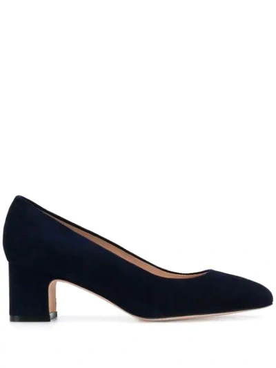 STUART WEITZMAN SUEDE PUMPS - 蓝色