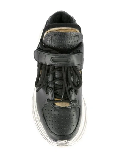 Shop Maison Margiela Platform Sneakers In Black