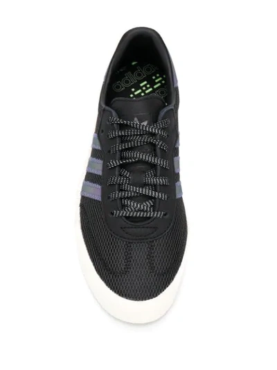 Shop Adidas Originals Sambarose Sneakers In Black