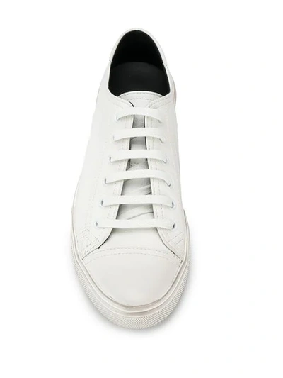 Shop Saint Laurent Bedford Sneakers In White