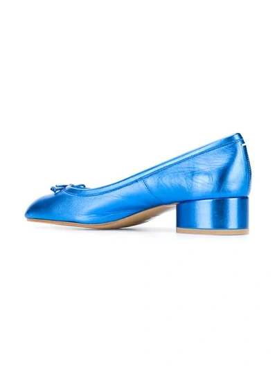 MAISON MARGIELA BALLERINA SHOES - 蓝色