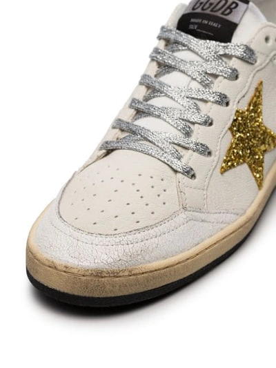 Shop Golden Goose Deluxe Brand Ball Star Sneakers - White