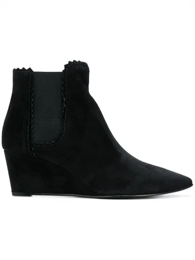 Shop Pedro Garcia Ona Ankle Boots In Black