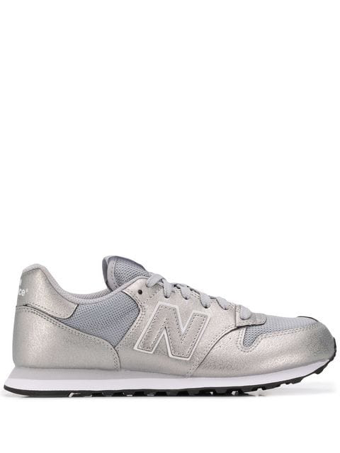 new balance 500 silver