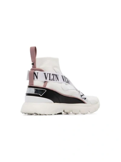 Shop Valentino Garavani Heroes Sneakers In White