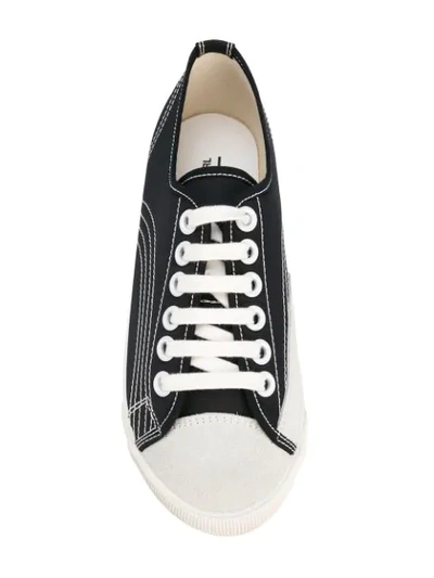 Shop Comme Des Garcons Girl Classic Sneakers In Black