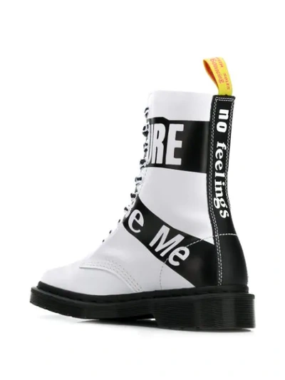 Shop Dr. Martens' Dr. Martens Classic Boots - White