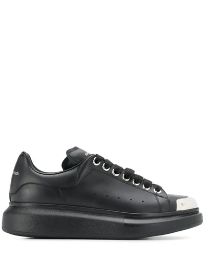 Shop Alexander Mcqueen Oversized Sneakers In Black