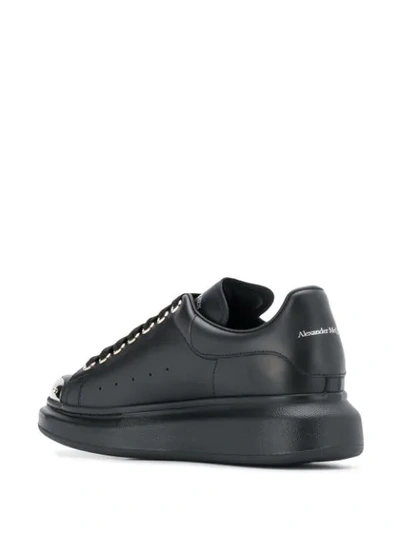 Shop Alexander Mcqueen Oversized Sneakers In Black