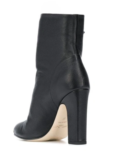 Shop Jimmy Choo Bethanie 100 Ankle Boots In Black