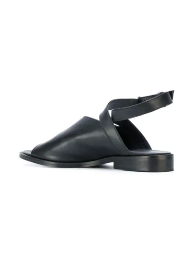 Shop A.f.vandevorst Strap Detail Sandals In Black